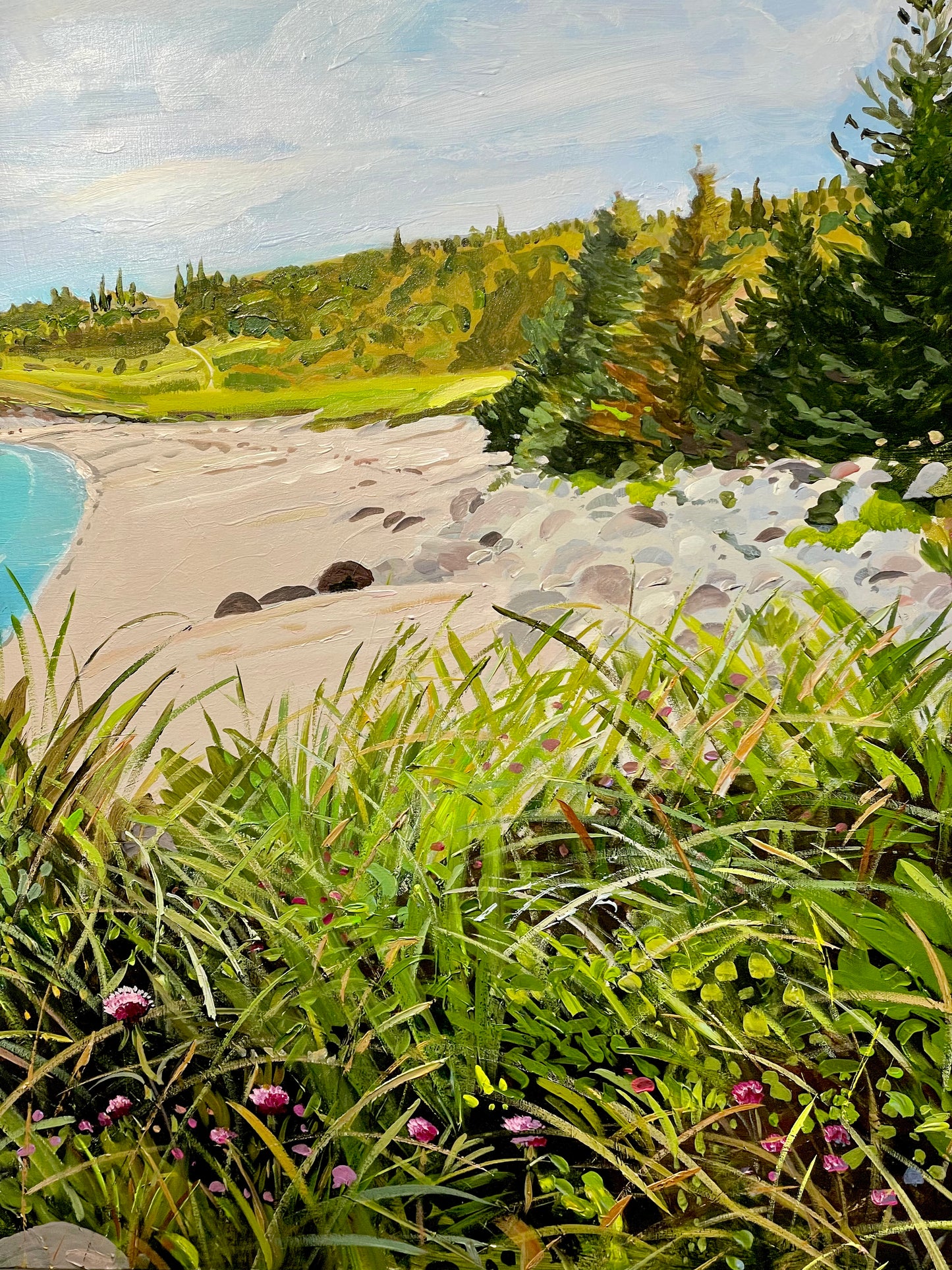 Crystal Crescent Beach Grass