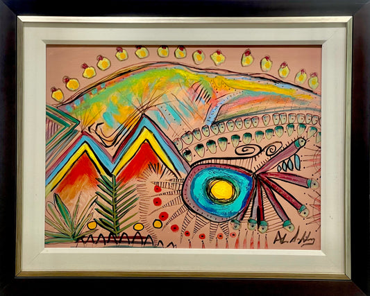 Two Wigwams and Spirits on a Hill, 2015