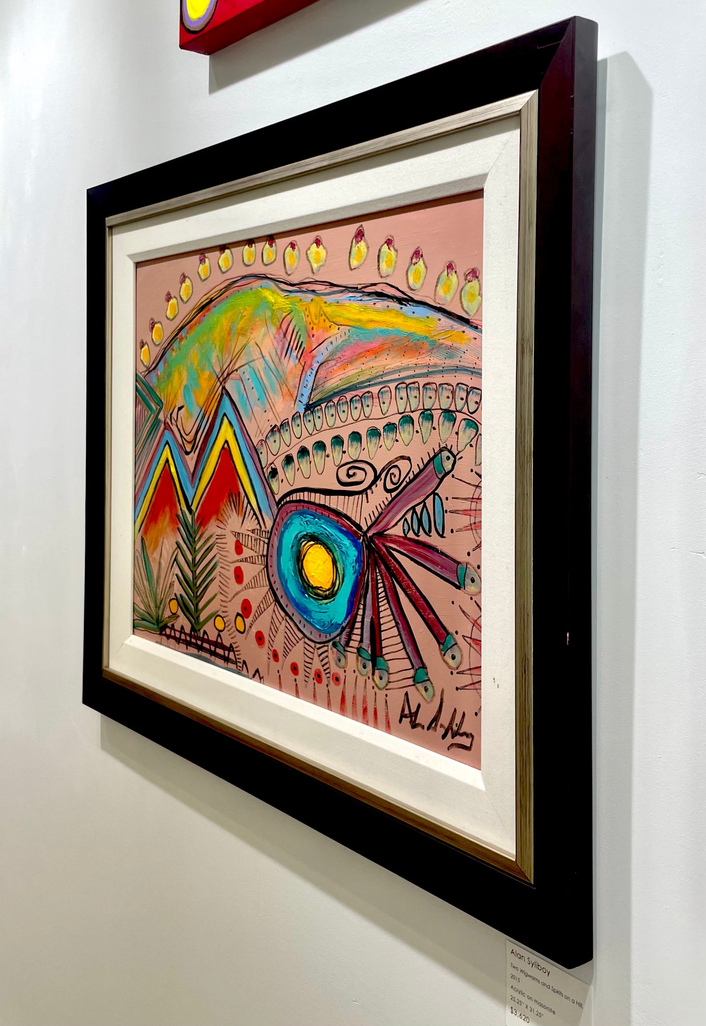 Two Wigwams and Spirits on a Hill, 2015