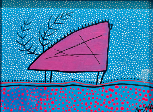 Caribou Series-Pink, 2025