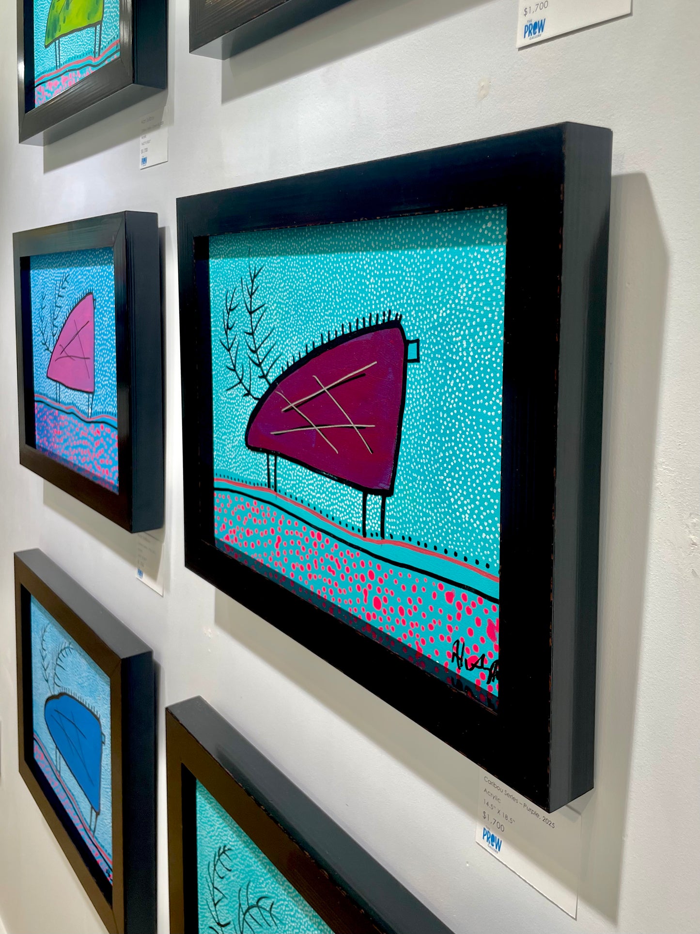 Caribou Series-Purple, 2025