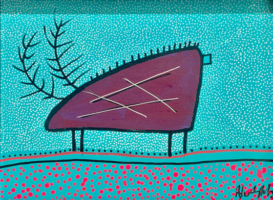 Caribou Series-Purple, 2025