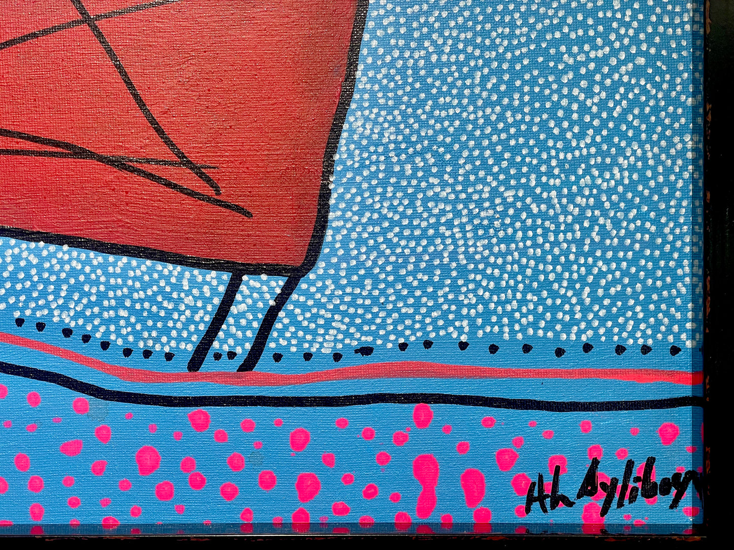 Caribou Series-Red, 2025
