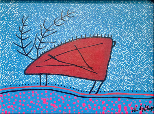 Caribou Series-Red, 2025