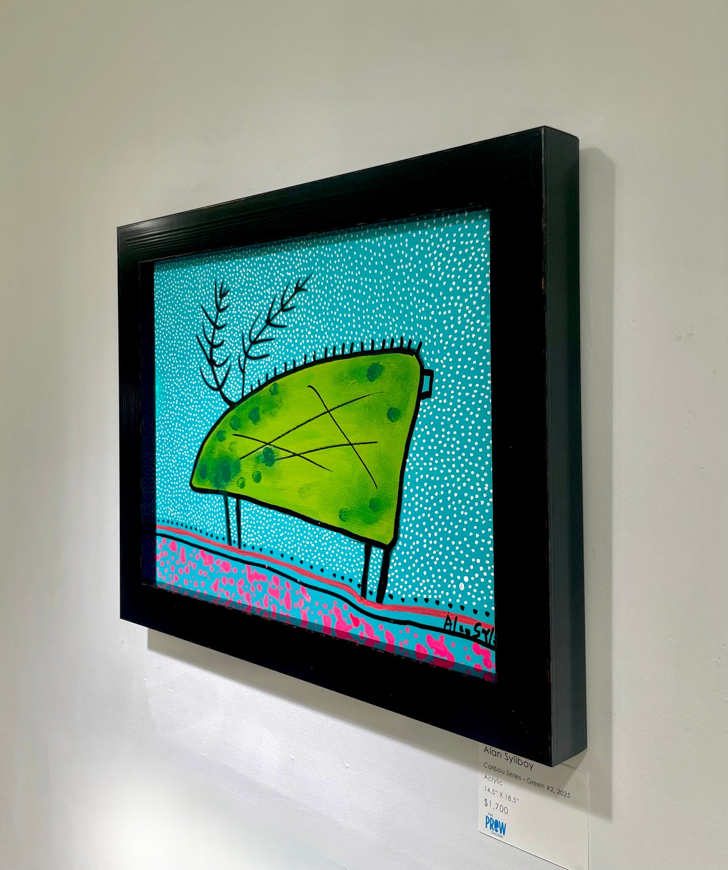 Caribou Series-Green #2, 2025