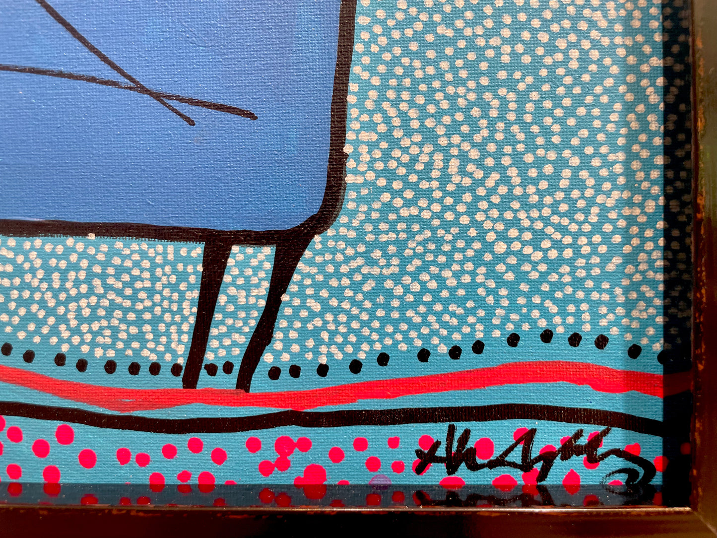 Caribou Series-Blue, 2025