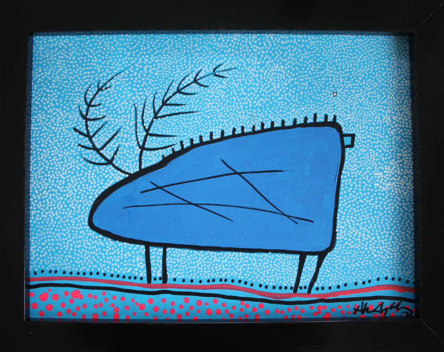 Caribou Series-Blue, 2025