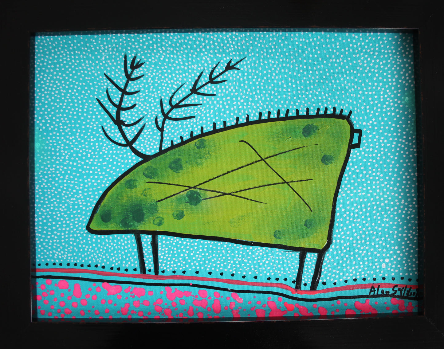Caribou Series-Green #2, 2025