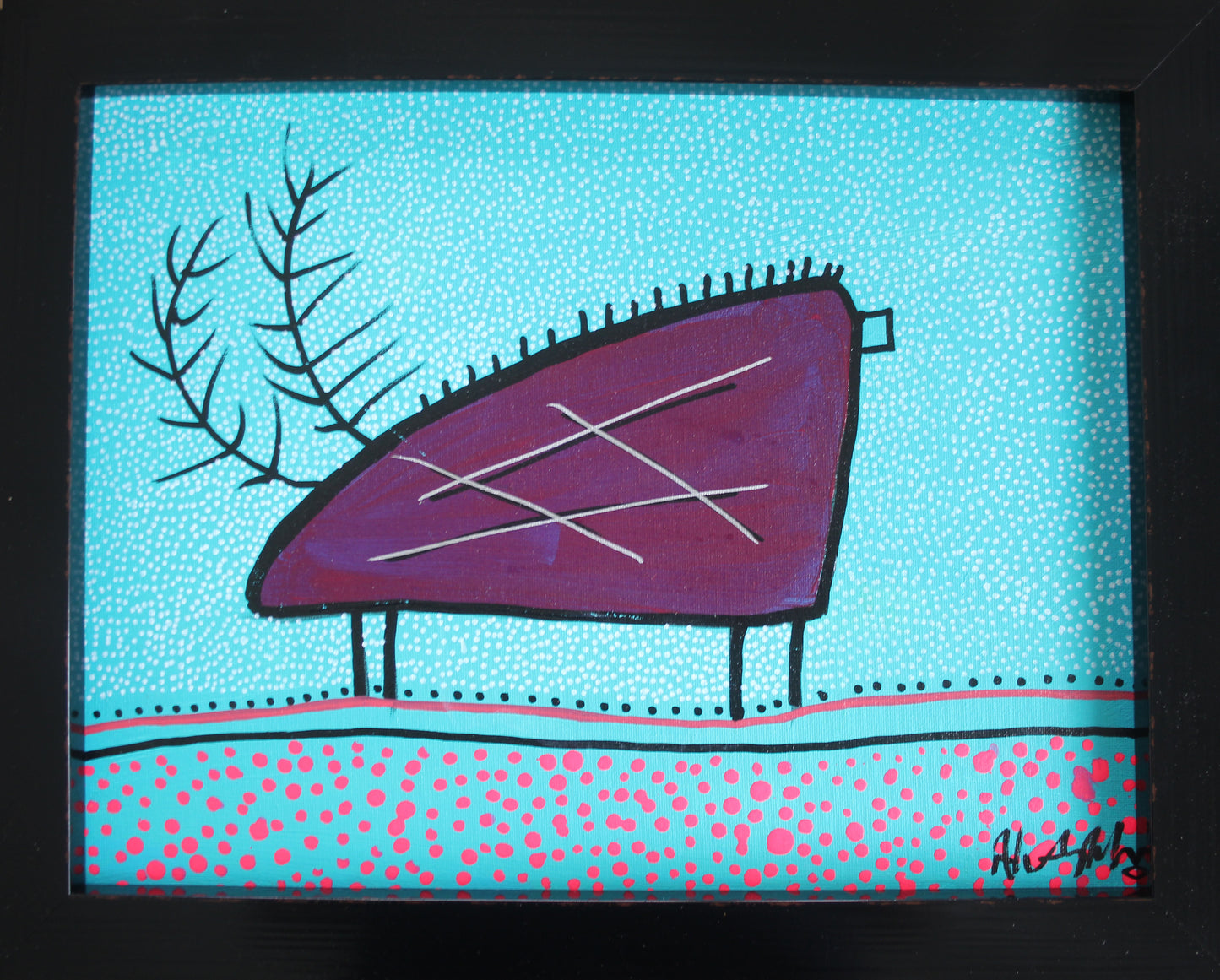 Caribou Series-Purple, 2025