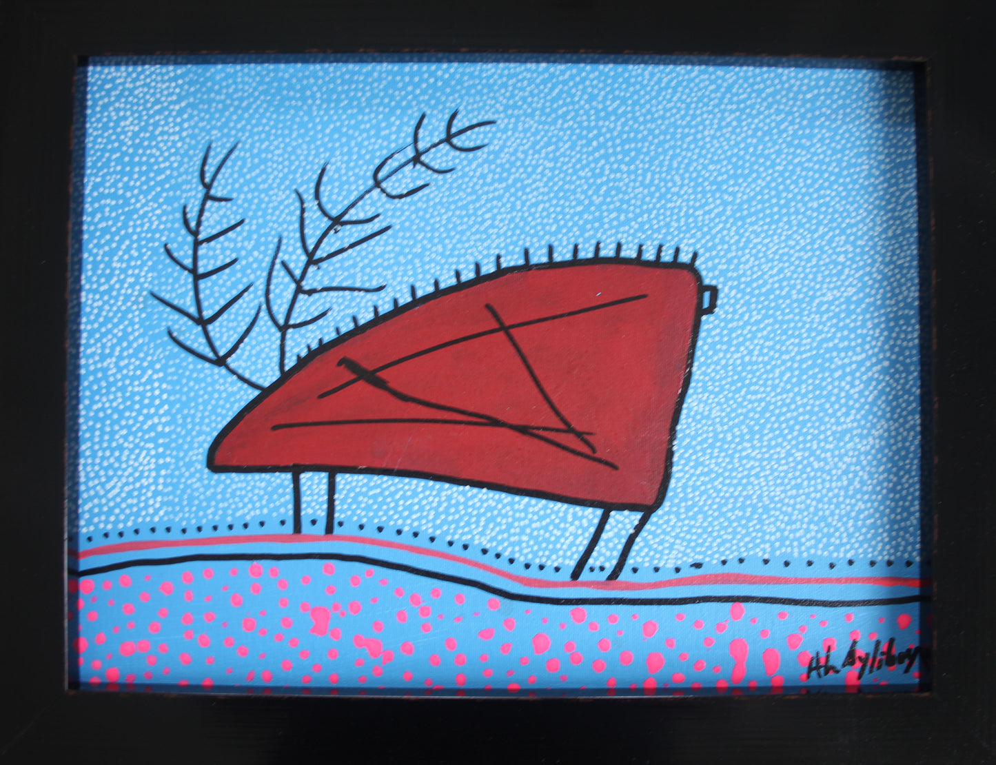 Caribou Series-Red, 2025