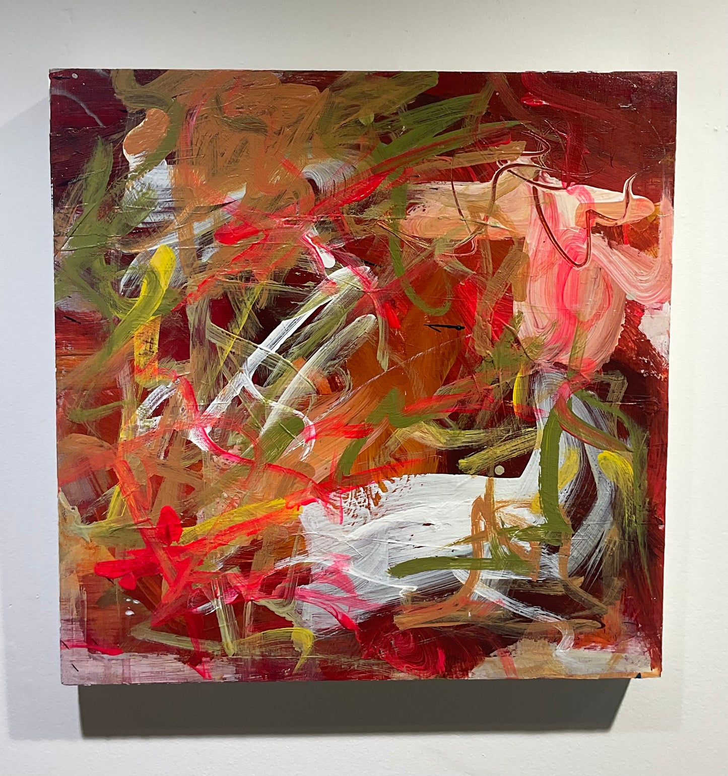 Scribbled Red