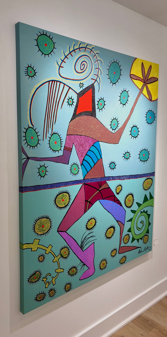 Shaman Praying to the Sun, 2025