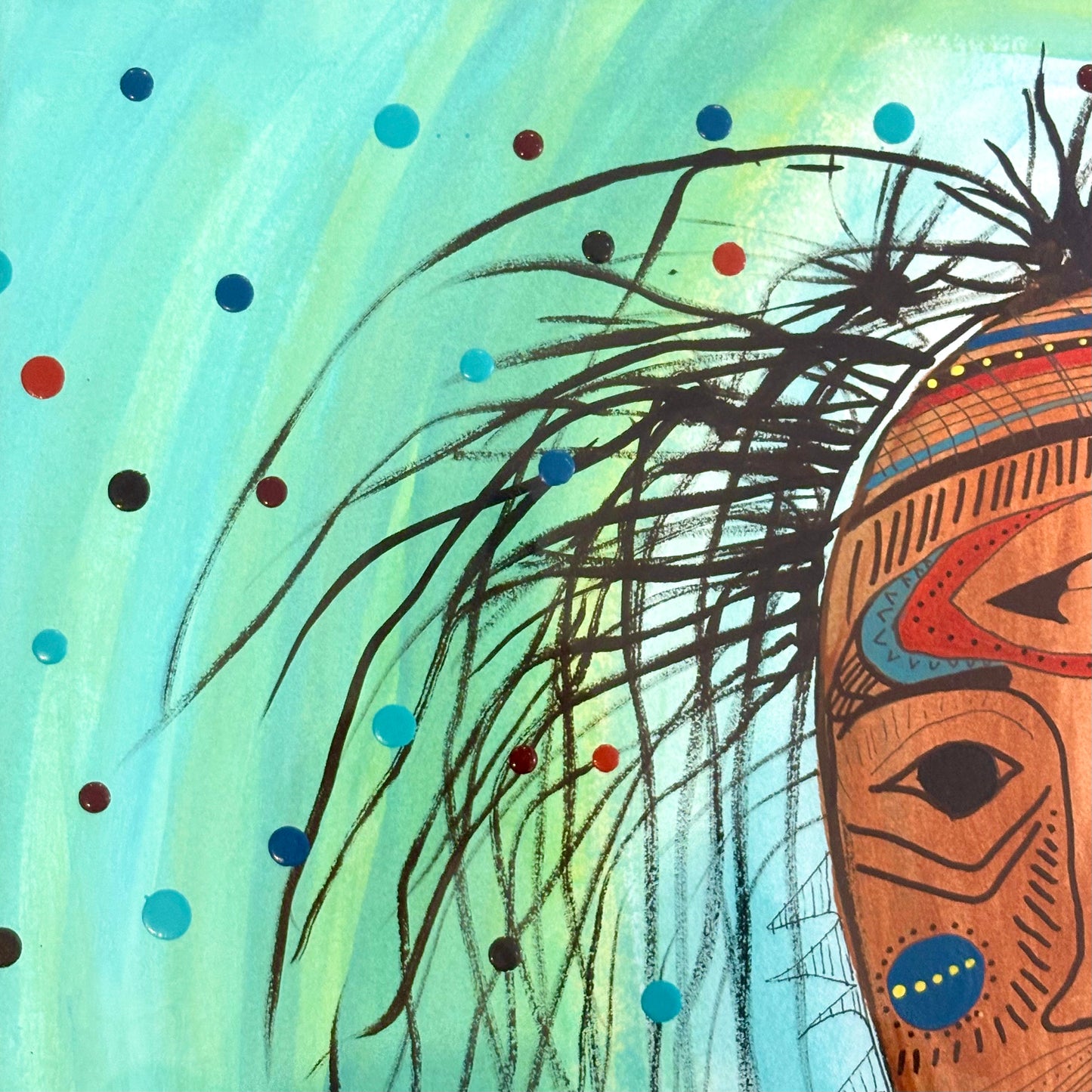 Orange Mask and Spirits, 2010