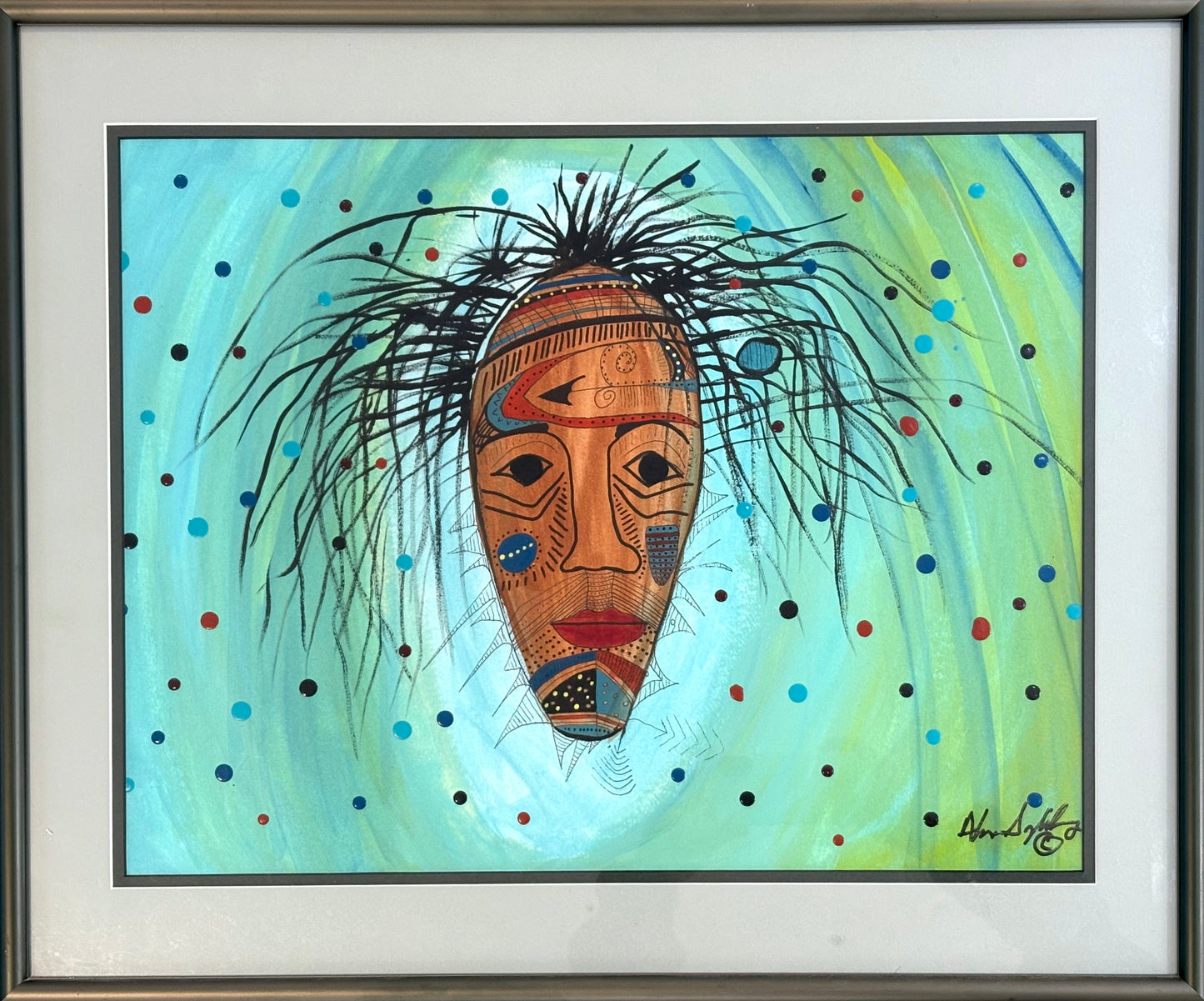 Orange Mask and Spirits, 2010