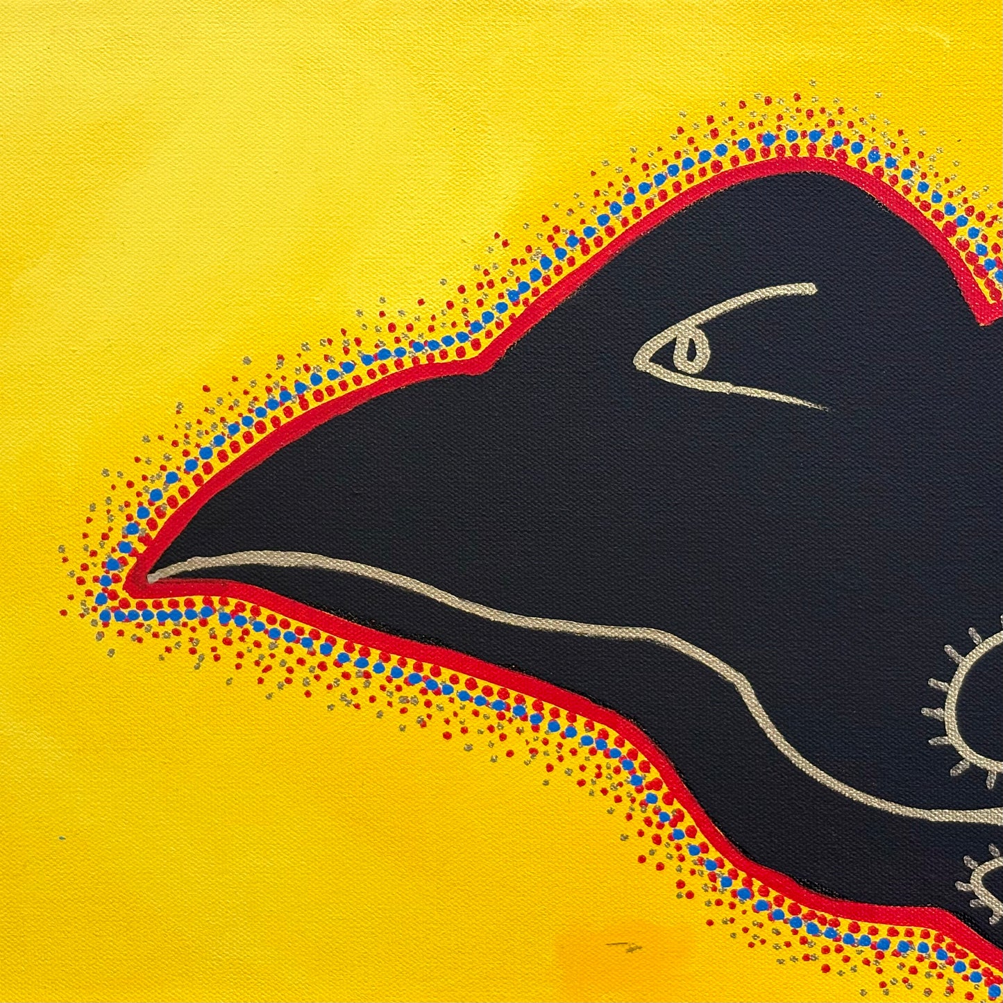 Crow with New Feathers, 2025