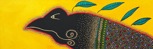 Crow with New Feathers, 2025