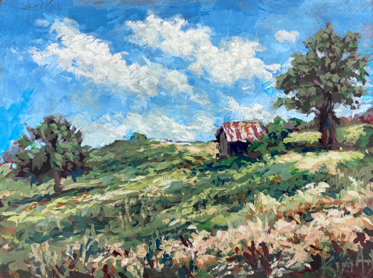 Old Barn in Summer