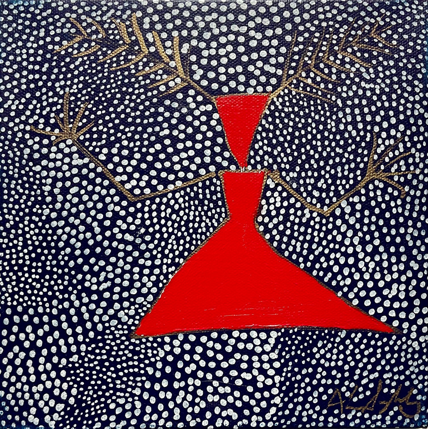 Red Dress Woman #6