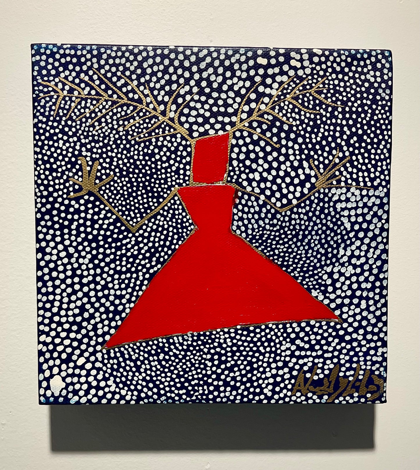 Red Dress Woman #5