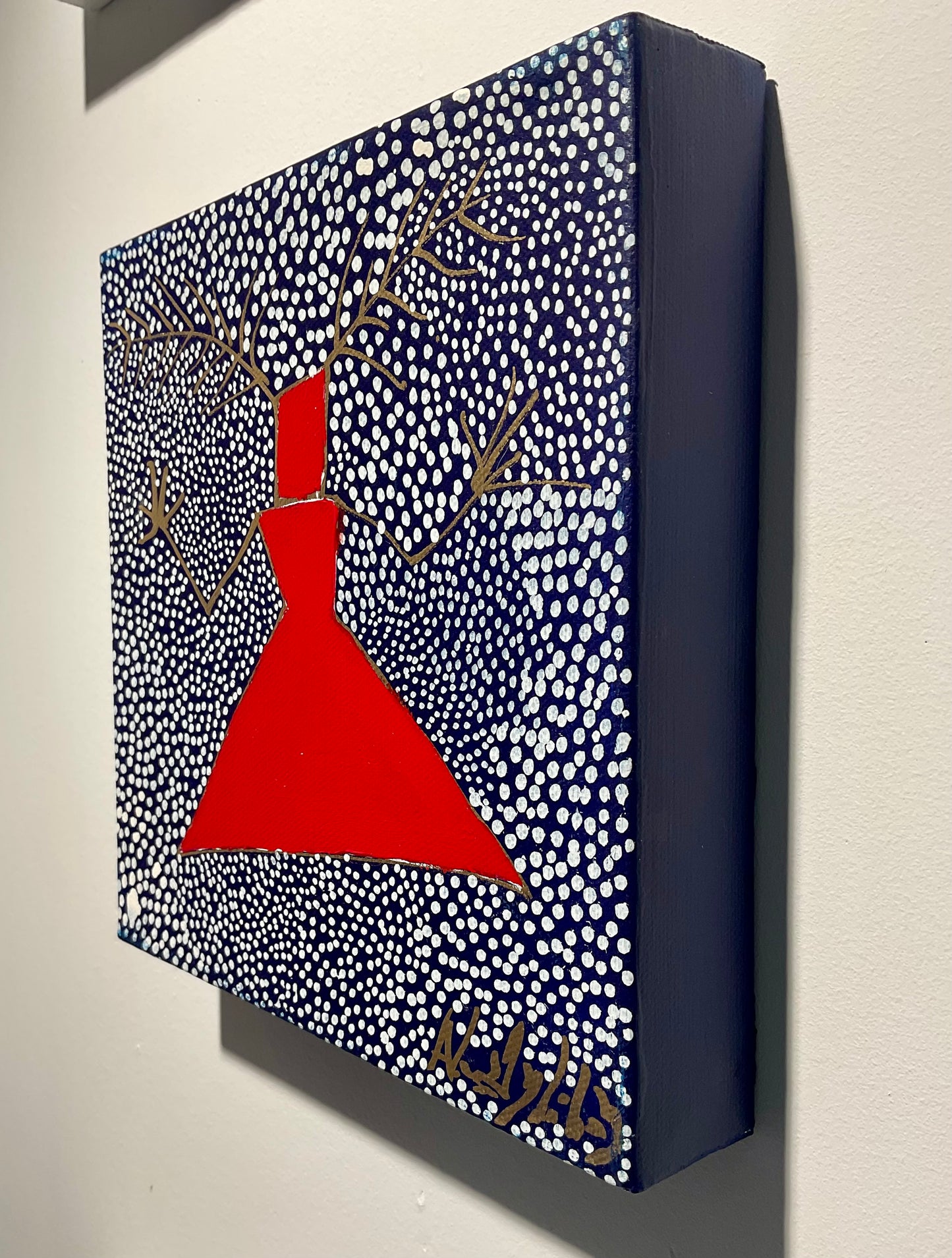 Red Dress Woman #5