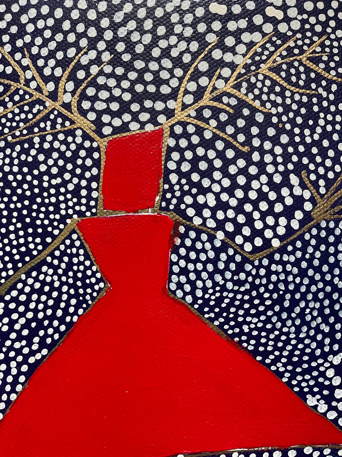Red Dress Woman #5