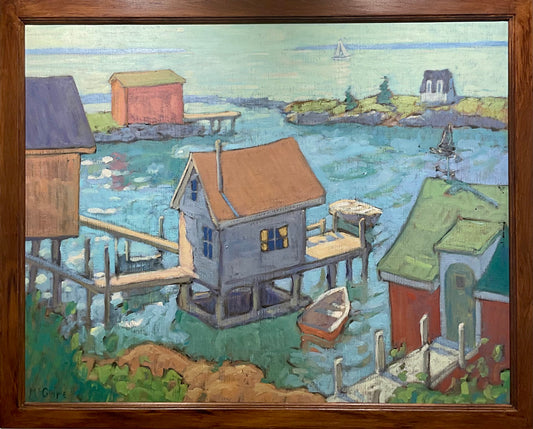 The Yellow Curtains (Blue Rocks)