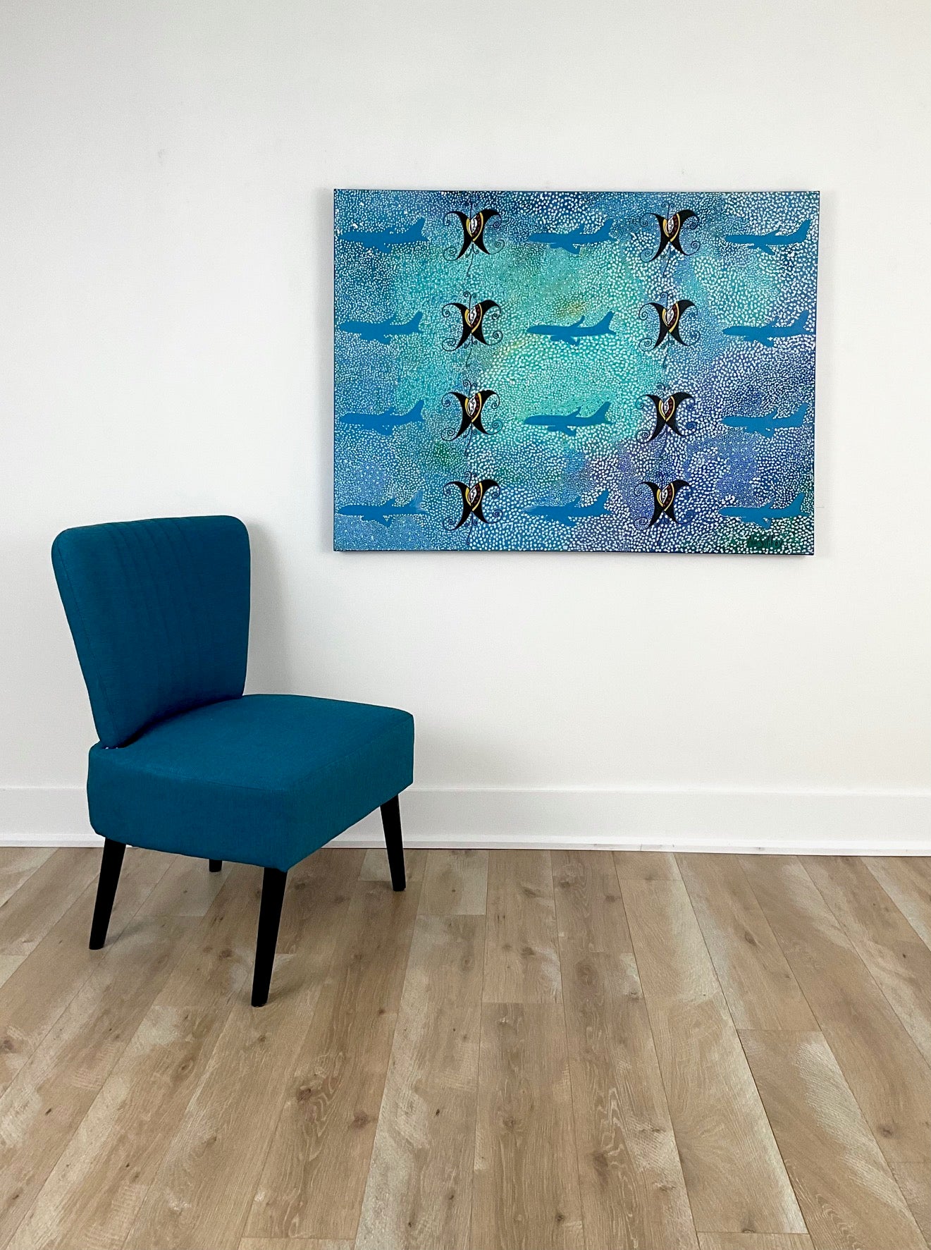 Butterflies Flying with Planes