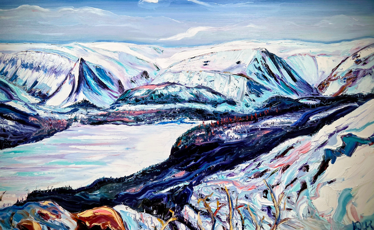 Winter Adventure, Serpentine Study