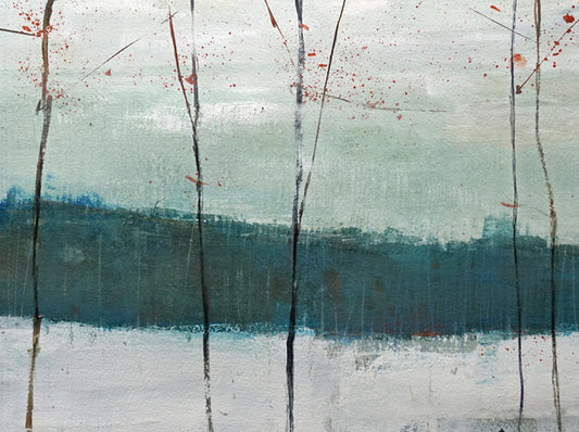 Birches on the Shore