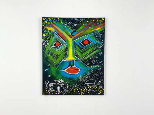 Mask with Red Eyes #2