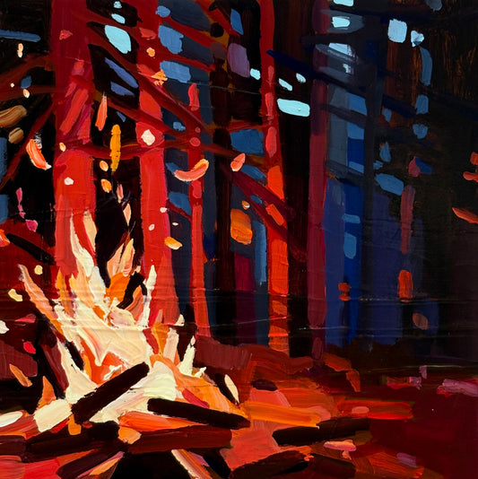 Fire Woods Left