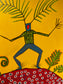 Mi'kmaw Man Standing on Red Earth