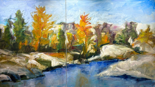 Grab Every Moment (Diptych)