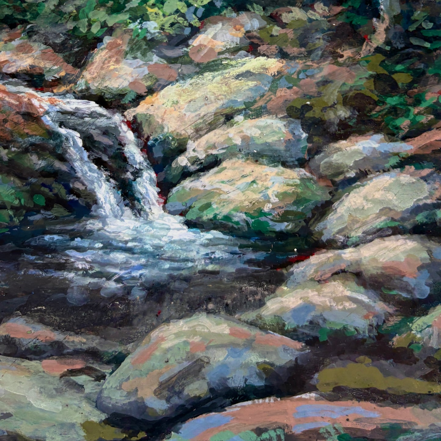 Waterfall, Nichols Lake