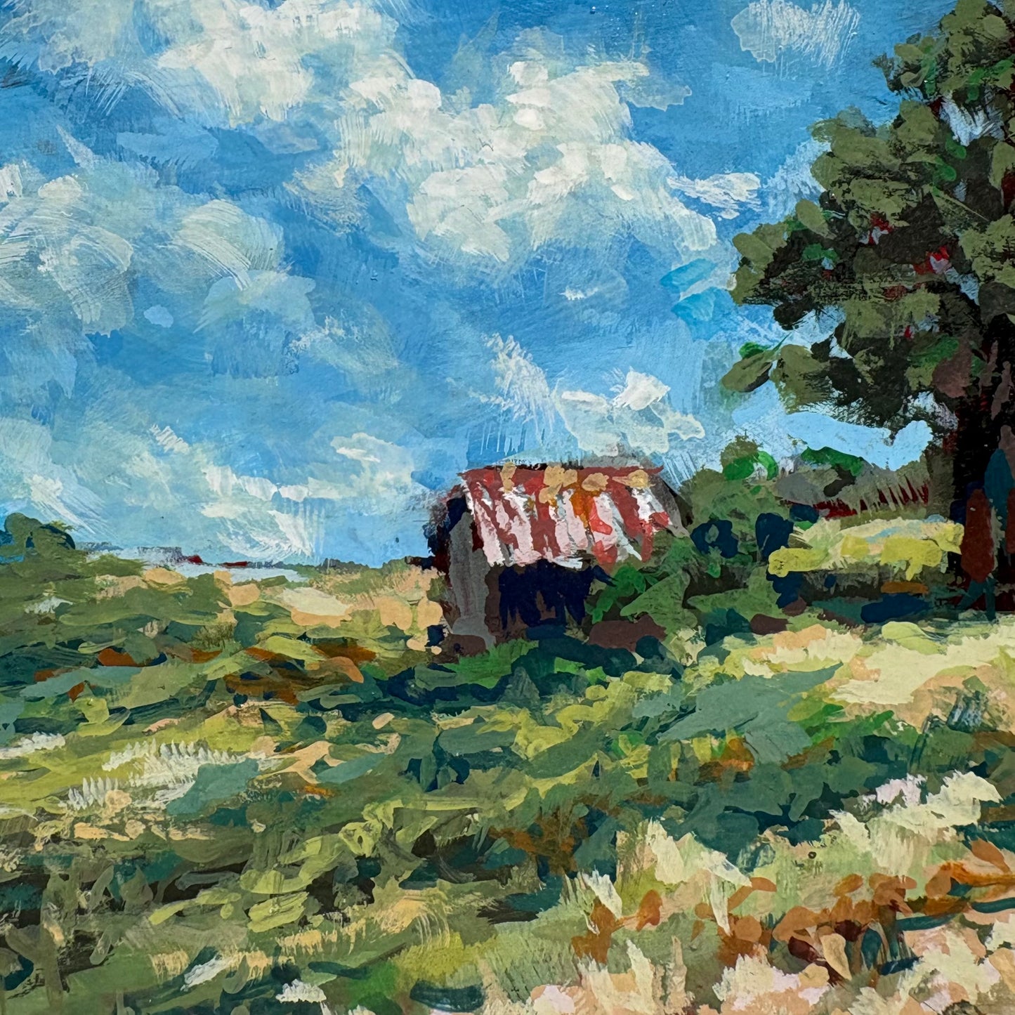 Old Barn in Summer