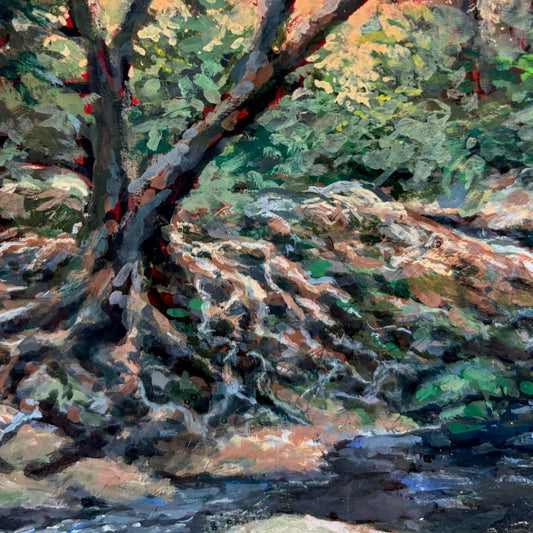 Waterfall, Nichols Lake
