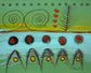 Red on Black Dots, 2002