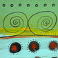 Red on Black Dots, 2002