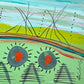 Three Red Stars Over Village, 2002