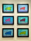 Caribou Series-Red, 2025