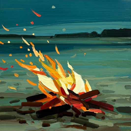 Fire Wet Sand