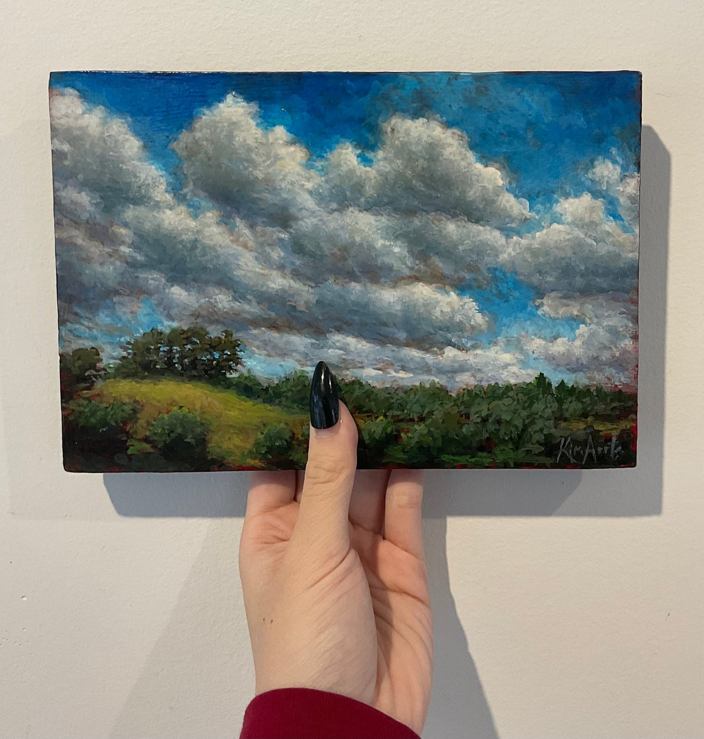 Clouds over the Knoll