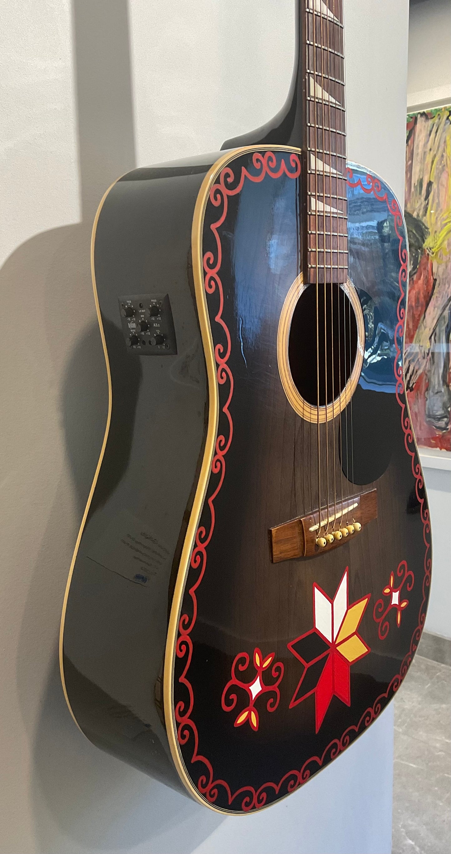 The Mi’kmaq Double Curve Guitar