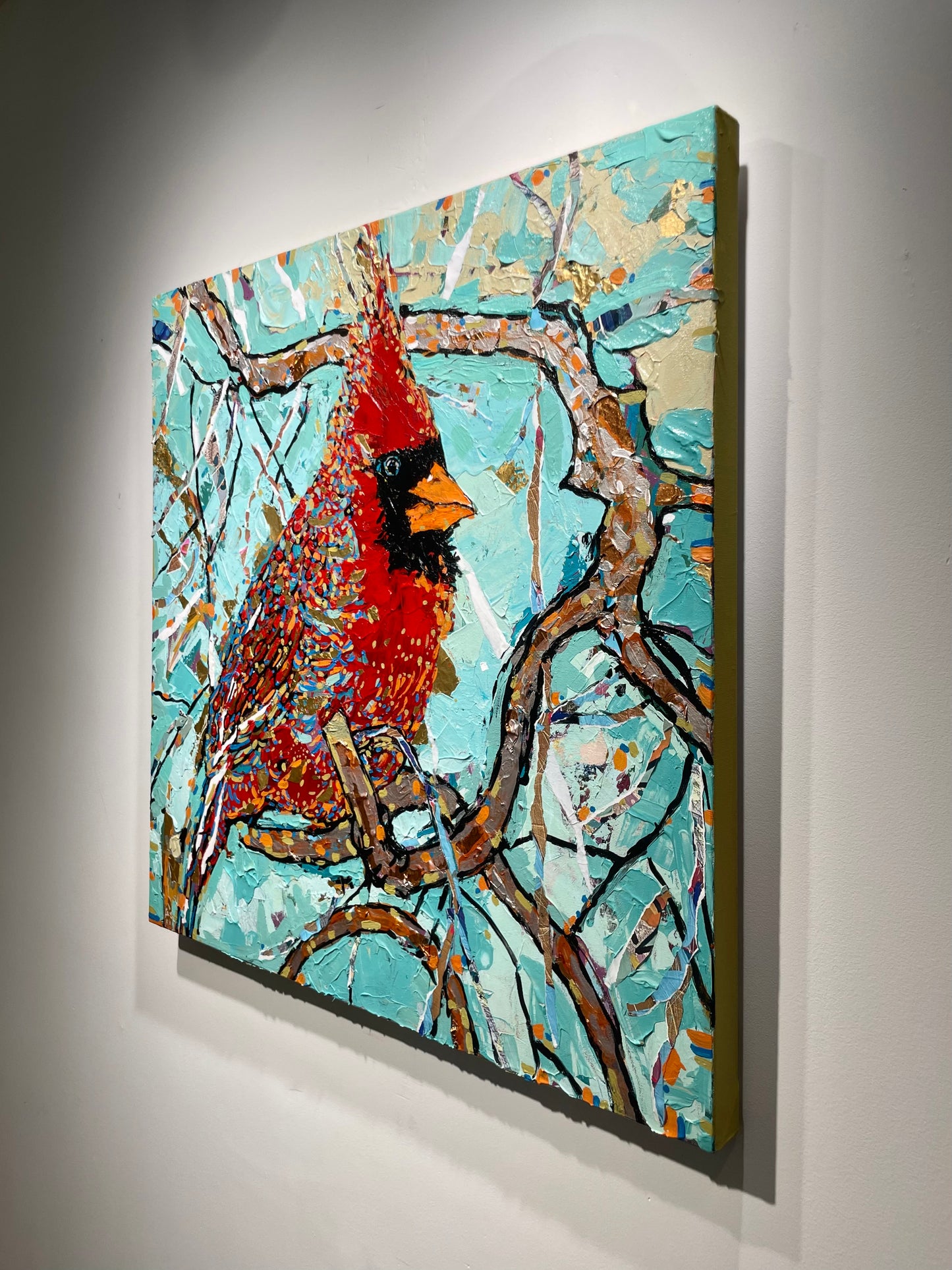 Cardinal in Blue