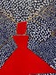 Red Dress Woman #5