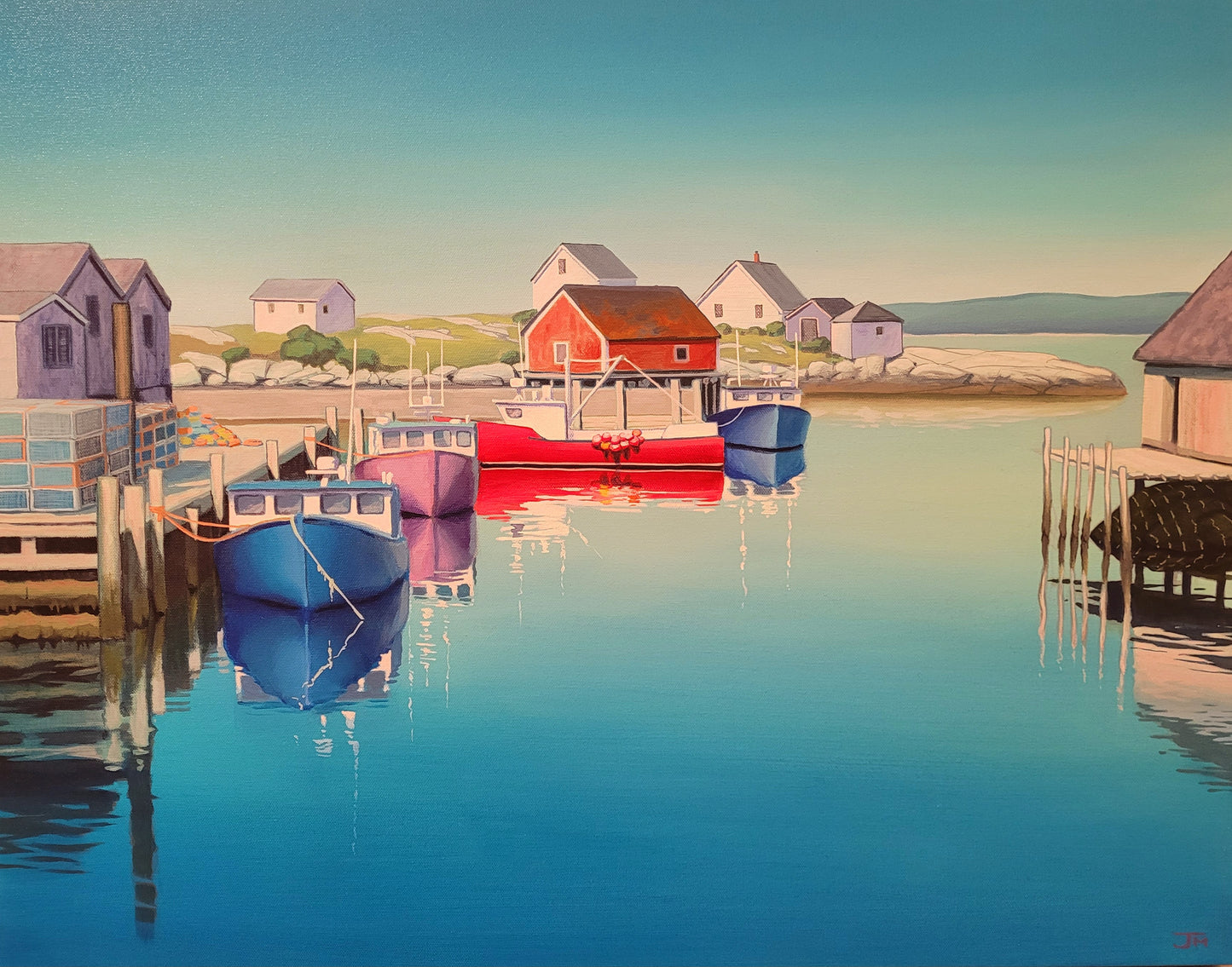 Calm Morning at Peggy's Cove