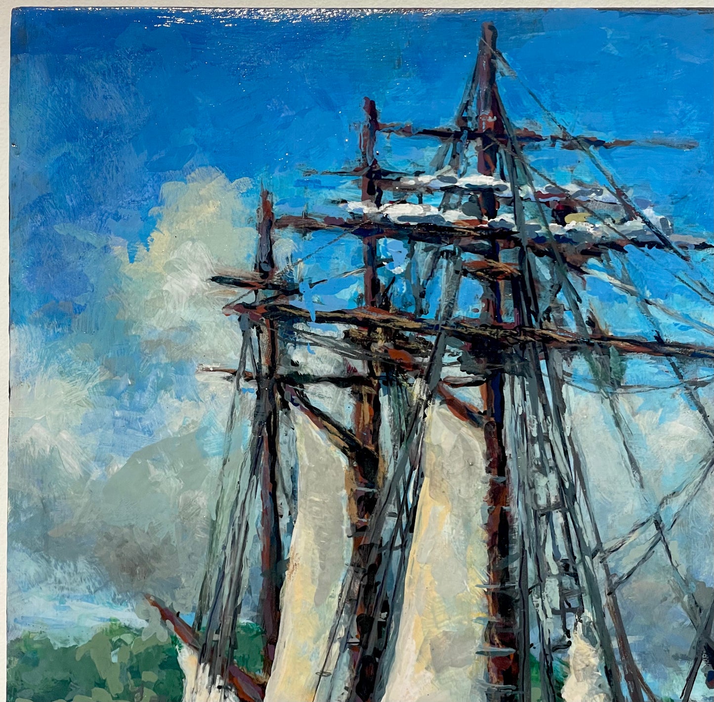 Shaking Out the Sails