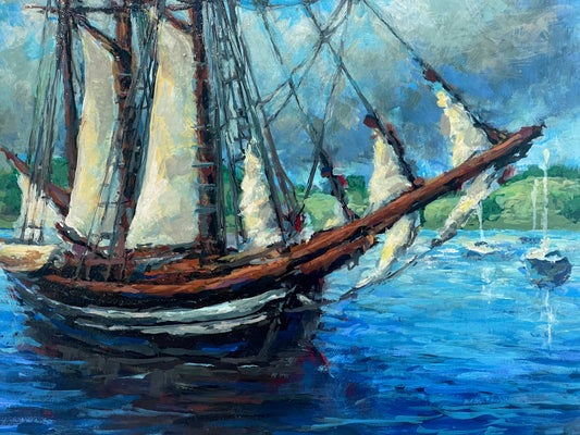 Shaking Out the Sails