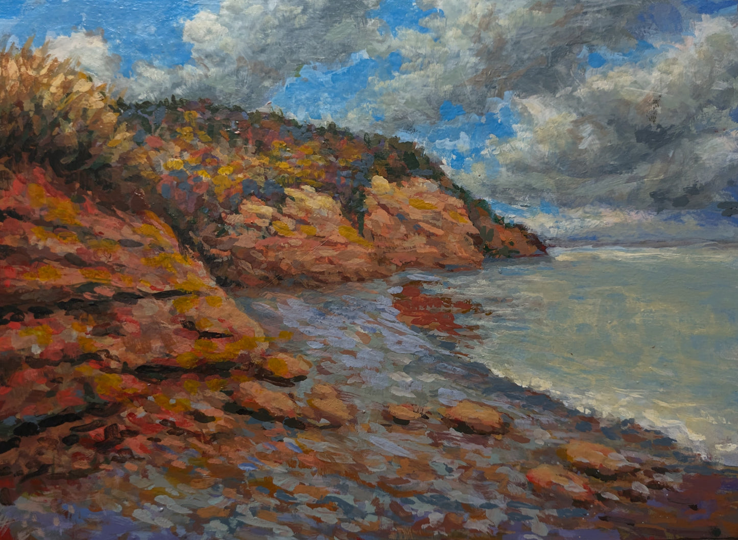 Beach on Blomidon Point