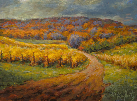 Vineyard in Autumn, Blomidon